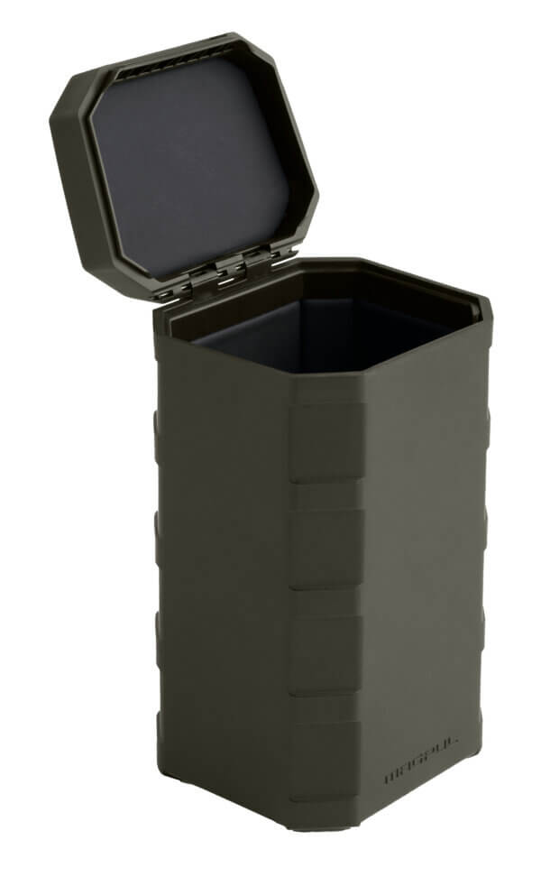 Magpul MAG1240001 DAKA Utility Organizer Made of Polymer with Black Anti-Slip Texture Water Resistant Zippers