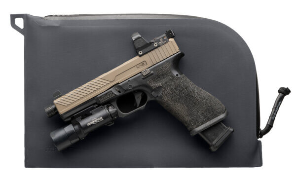 Magpul MAG1264-001 DAKA Single Pistol Case Black 1 Handgun with Water-Repellant Zipper