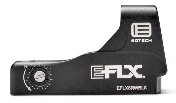 Eotech EFLX6RWBLK EFLX Mini Black Anodized 1x 6 MOA Red Dot Reticle