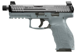 HK 81000555 VP9 Match Optic Ready 9mm Luger 5.51″ 20+1 (4) Black Polymer Frame & Grip with Black Steel Slide