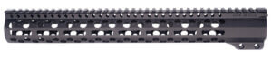 Bowden Tactical J23015 Foundation Handguard 15″ Flat Top M-LOK Made of Black Anodized Aluminum Includes Barrel Nut for AR-Platform