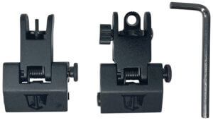 Bowden Tactical J265002 Iron Sights Black Anodized Flip-Up Style