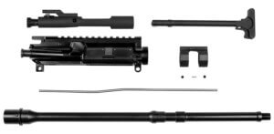 Alexander Arms KIT6516 Upper Kit 6.5 Grendel 16″ Black Cerakote Aluminum Receiver Stainless Steel Barrel for AR-15