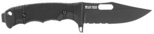 Templar Knife MAUS321 Premium Lightweight Slim 3.16″ OTF Plain Black Oxide Stonewashed Powdered D2 Steel Blade/4.93″ US Flag Anodized Aluminum Handle