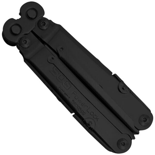 S.O.G SOG-B61N-CP Powerlock Black Oxide 420 Stainless Steel 7″ Long Features 18 Tools w/Sheath