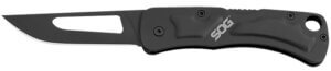 S.O.G SOG-CE1012-C Centi II 2.10″ Folding Straight Back Plain Black Hardcased Stainless Steel Blade/Black Stainless Steel Handle
