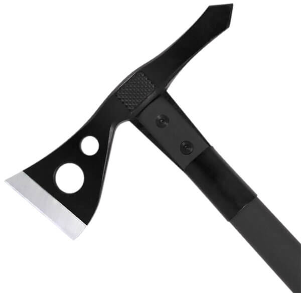 S.O.G SOGF01TNCP Tactical  2.75 Blade 420HC SS Blade Black Side Hammer Checkering GRN Handle 15.75″ Long Tomahawk”