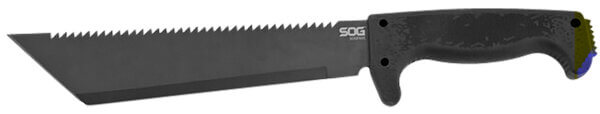 S.O.G SOG-MC04-N SOGfari 10″ Black Hardcased 3Cr13MoV SS Blade Black Kraton Handle 16″ Long Includes Sheath
