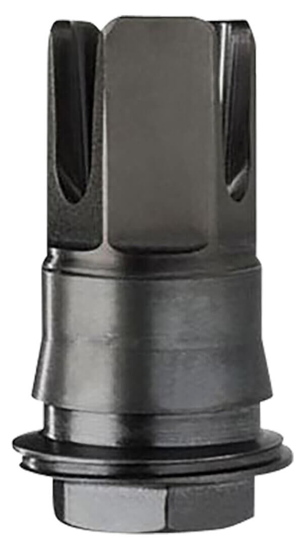 Sig Sauer SL55612X2825DEGF Clutch-Lok QD Flash Hider Black Stainless Steel with 1/2 28 tpi Threads 2.10″ OAL for 5.56mm Sig Taper Lok Barrels”