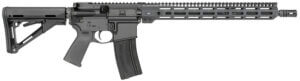 Midwest Industries MIFN16CRM15 Lightweight 223 Wylde 16″ 30+1 Black Hard Coat Anodized Rec with 16″ M-Lok Black 6 Position Magpul CTR Stock Black Magpul MOE Grip Right Hand