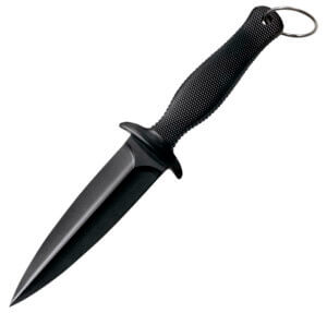Cold Steel CS-92FPA FGX Push Blade I 3.50″ Fixed Plain Black Textured Griv-Ex w/Overmold Kray-Ex Handle