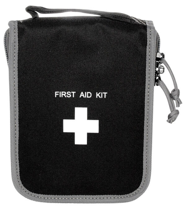 G*Outdoors GPS-D965PCB First Aid Kit Discreet Case with Black Finish & Holds 1 Handgun 2 Magazines