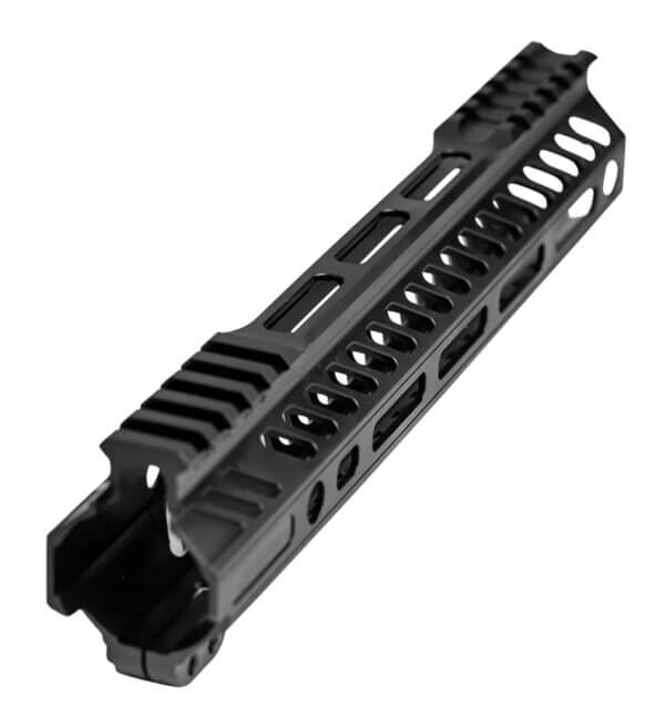 Angstadt Arms AA010HGMLT Ultra Light Handguard made of Aluminum with Black Anodized Finish M-LOK Style Picatinny Rail & 10″ OAL for AR-15 Includes Hardware