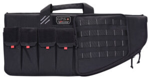 GPS Bags T30ARB Tactical AR Case 30 Black 1000D Nylon with Mag & Storage Pockets  Lockable Zippers  External Handgun Pocket & DuPont Teflon Coating”