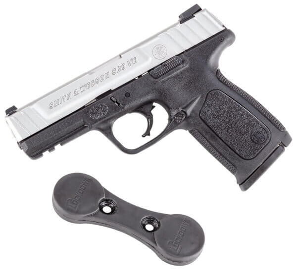 Smith & Wesson 13662 SD9 VE Magnet Bundle Compact 9mm Luger 16+1  4 Stainless Steel Barrel & Serrated Slide  Black Polymer Frame w/Picatinny Rail  No Safety  Lockdown Gun Concealment Magnet”
