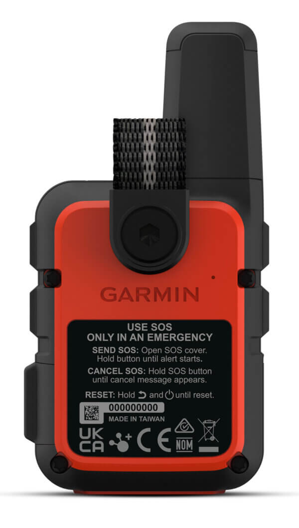 Garmin 010-02602-00 inReach Mini 2 Satcom Communication/SOS/Maps Black/Red Internal Rechargeable Lithium Battery Bluetooth/ANT+ GPS Yes