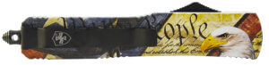CobraTec Knives CTEBLUM390DNS Enforcer 3.25″ OTF Drop Point Plain M390 Steel Blade/Blue Aluminum Handle