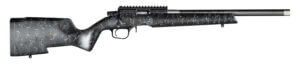 Christensen Arms 8011200200 Ranger 22 LR 10+1 18″ Carbon Fiber/Threaded Barrel Black Anodized Finish Black with Gray Webbing Stock