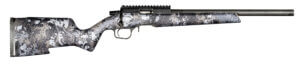 Christensen Arms 8011200600 Ranger 22 LR 10+1 18″ Carbon Fiber/Threaded Barrel Black Anodized Finish Sitka Elevate II Camo Stock