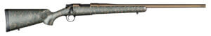 Christensen Arms 8010102200 Mesa 6.5 PRC 4+1 24″ Threaded Barrel Burnt Bronze Cerakote Green with Black/Tan Webbing Stock