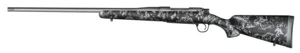 Christensen Arms 8010108000 Mesa FFT 28 Nosler 3+1 22 Threaded Barrel  Tungsten Gray Cerakote  Black with Gray Webbing Stock”