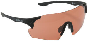 Beretta USA OC061A28540407UNI Challenge EVO Glasses Orange Lens Black Frame