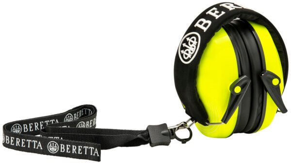 Beretta USA CF1000000202FF Safety Pro Muff 25 dB Florescent Yellow/Black