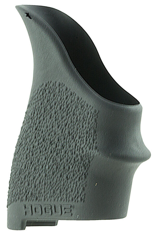 Hogue 18200 HandAll Beavertail Grip Sleeve Textured Black Rubber for Glock 42  43