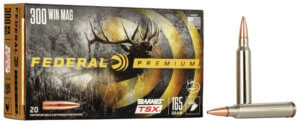 Federal P300WR Premium 300 Win Mag 165 gr Barnes TSX 20rd Box