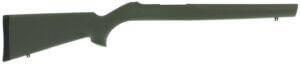 Hogue 22210 OverMolded Rifle Stock Aluminum Pillar Bedded OD Green Synthetic for Ruger 10/22 with .920 Barrel Diameter