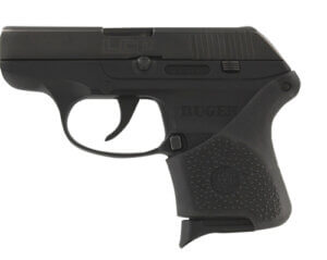 Hogue 18100 HandAll Hybrid Grip Sleeve made of Rubber with Textured Black  Finish for Ruger LCP