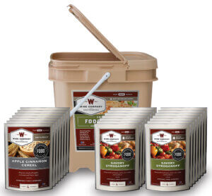 Wise Foods 01184 Meals Ready to Eat Freeze Dried Entrees 84 Servings Per Bucket