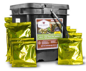 Wise Foods 07702 Grab N Go Bucket Freeze Dried Meat/Rice 60 Servings per Bucket