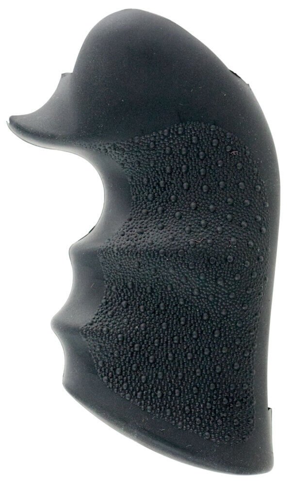 Hogue 58000 Monogrip Finger Grooves Black Rubber Fits Dan Wesson 44/357