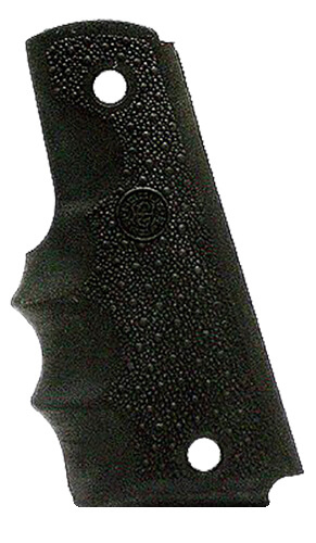 Hogue 61000 Rubber Bantam  Black Rubber with Finger Groove for S&W J Frame with Round Butt