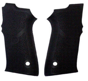 Hogue 92010 Grip Panels Black Rubber for Beretta 92FS 96