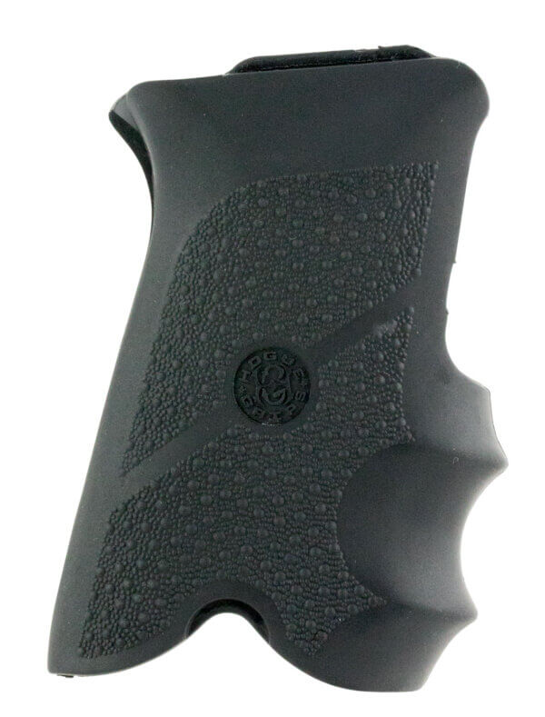 Hogue 85000 Rubber Grip Black Rubber with Finger Grooves for Ruger P85 P91