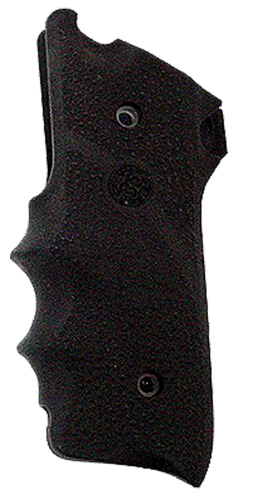 Hogue 09000 Rubber Grip Black with Finger Grooves for Browning Hi-Power