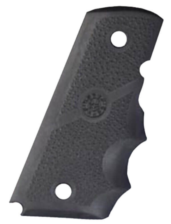 Hogue 82000 Rubber Grip Black with Finger Grooves for Ruger Mark II III
