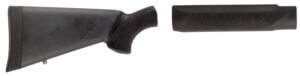 Hogue 15250 OverMolded Collapsible Buttstock OD Green OverMolded Rubber Black Synthetic AR-15 M16 M4