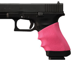 Hogue 17007 HandAll Universal Full Size Grip Sleeve Textured Pink Rubber