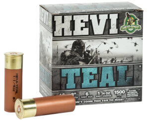 HEVI-Shot HS00567 Magnum Blend Turkey 20 Gauge 3″ 1 1/4 oz 1200 fps Tungsten 5 6 7 Shot 5 Bx/10 Cs