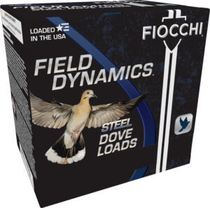 Fiocchi 12DLS187 Field Dynamics Dove & Quail 12 Gauge 2.75 1 1/8 oz 7 Shot 25rd Box”