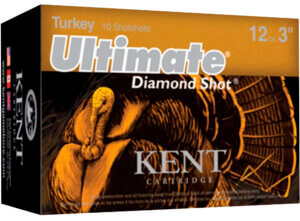 Kent Cartridge C123TK565 Ultimate Turkey 12 Gauge 3″ 2 oz 1175 fps Diamond 5 Shot 10rd Box