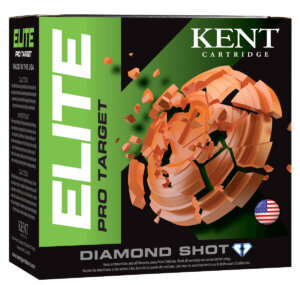 Kent Cartridge E12PSC328 Elite Pro Target 12 Gauge 2.75″ 1 1/8 oz 1300 fps 8 Shot 25rd Box