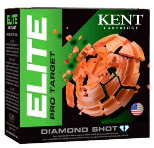 Kent Cartridge E12PS328 Elite Pro Target 12 Gauge 2.75″ 1 1/8 oz 1250 fps 8 Shot 25rd Box