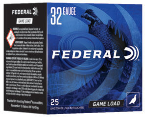 Federal N1328 Game-Shok Heavy Field 32 Gauge 2.50″ 1/2 oz 8 Shot 25rd Box