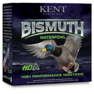 Kent Cartridge B123W405 Bismuth Waterfowl 12 Gauge 3″ 1 3/8 oz 1450 fps Bismuth 5 Shot 25rd Box