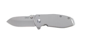 CRKT 4041O Provoke 2.47″ Folding Plain Black Stonewashed 4116 Stainless Steel Blade/Orange Grivory Handle Includes Pocket Clip