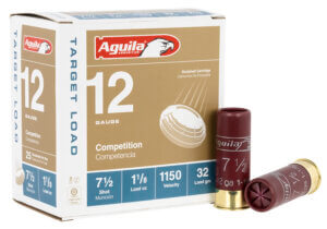 Aguila 1CHB1282 Target Load Competition 12 Gauge 2.75″ 1 1/8 oz 7.5 Shot 25rd Box